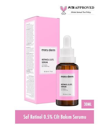 Maru.Derm Maruderm Retinol 0.5% Skin Renewal Care Serum 30 Ml - Buy Online on GoSupps.com