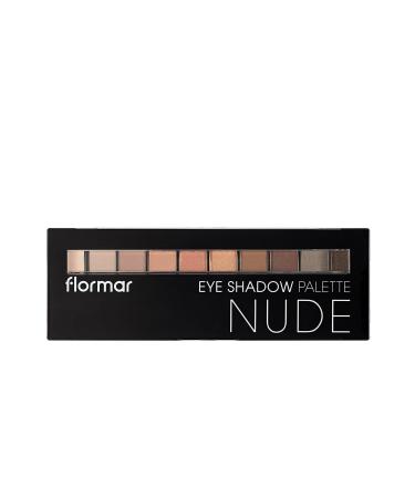 Flormar 10-Piece Eyeshadow Palette (LIGHT NUDE AND EARTH TONES) - Eyeshadow Palette - 001 Nude - 8690604479511 - Buy Online on GoSupps.com