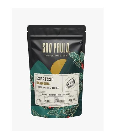 Sao Paulo Coffee Sao Paulo Harmonia Santo Espresso 1000 Grams