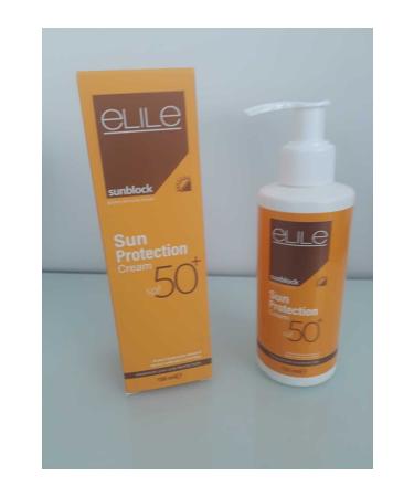 Elile Sunblock Sun Protection Cream- Sun Protection Cream with Shea Butter and Hyaluronic Acid 150 Ml