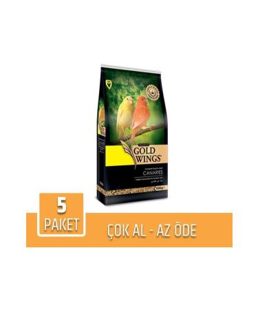 Premium Canary Food 1kg X 5 Packs