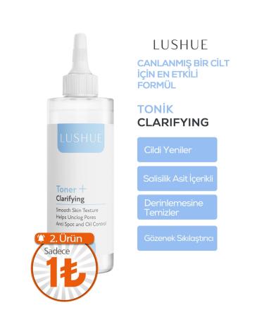 Lushue Pore Tightening and Revitalizing Salicylic Acid Toner 200 ml