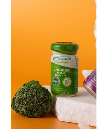 prof saracoglu Pro Indol Organic Broccoli Shot (5 X 60 ML)