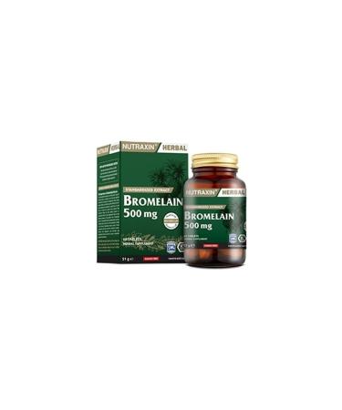 Nutraxin Bromelain 60 Tablets 1 Pack (From 1 X 60 Tablets)