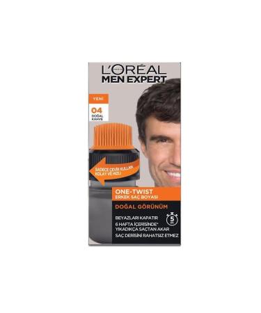 L'Oreal Paris Men Expert One-twist Men's Hair Dye Brown 04
