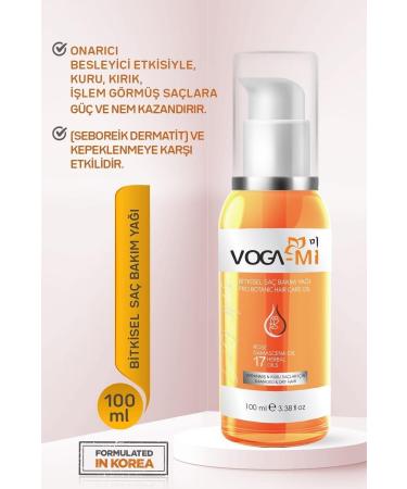 VOGAMI Herbal Hair Care Oil - Fast Growth Anti-Loss Detox Effect 100ml - Buy Online on GoSupps.com