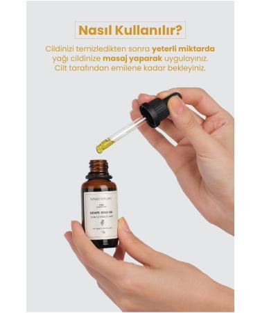 Bade Natural Grape Seed Oil Cold Pressed 0 Pure 30 ml - Buy Online on GoSupps.com