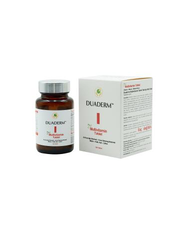Duaderm Multivitamin Tablet 120 Tablets - Buy Online on GoSupps.com