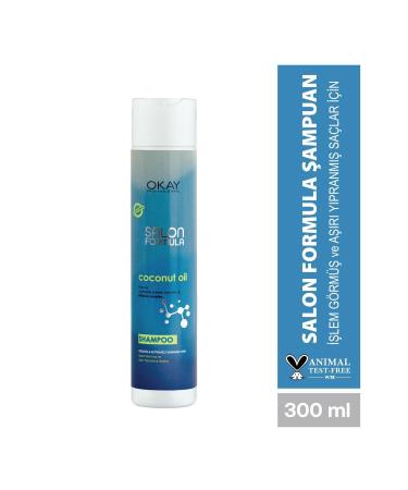OKAYPROFESSIONNEL SALON FORMULA Coconut Shampoo 300ml (For Processed and Extremely Damaged Hair)