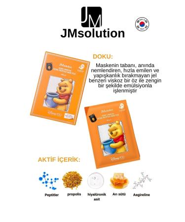 JMsolution Honey-glossy Royal Propolis Mask Plus Disney100 (1 SINGLE) - Buy Online on GoSupps.com