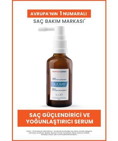 Ducray Effective Strengthening and Thickening Serum Against Chronic Hair Loss 2 X 50 Ml. DEMB.534