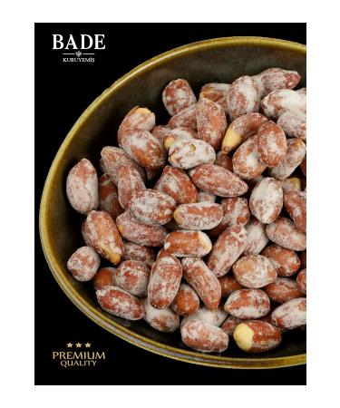 almond nuts Salty Peanuts Osmaniye Local Jumbo Large Size 400 gr.