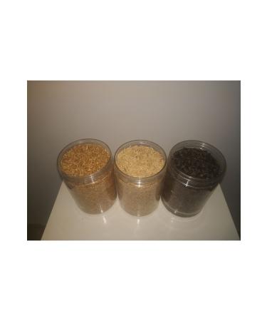 GoldMindMix BIRD FOOD TRIPLE SET 3x1Kg (Wheat Oat Sunflower Seeds) in Separate Bags.