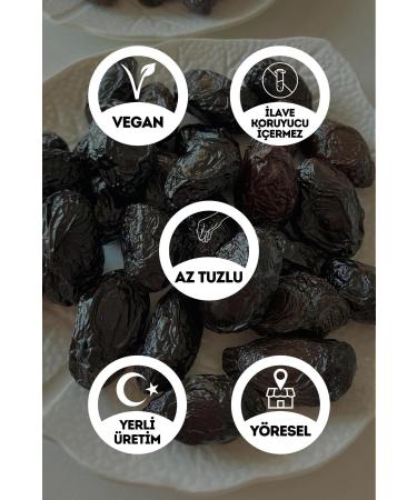 RETURN TO THE AEGEAN Very Lightly Salted Kalamata Large Size Dry Black Olives (Bonito-Jumbo-Wholesale Donkey Olives) - 4 Kg. - Buy Online on GoSupps.com