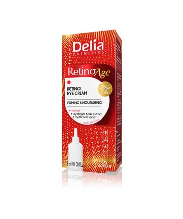 Delia Cosmetics Retinol Firming and Nourishing Eye Cream 15 ml