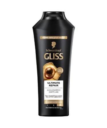 Gliss Ultimate Repair Shampoo 400ml + Conditioner 360ml + Liquid Conditioner 200ml - Buy Online on GoSupps.com