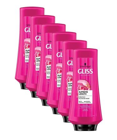 Gliss Supreme Length Hair Conditioner for Long Hair 360 ml X 6 Pieces