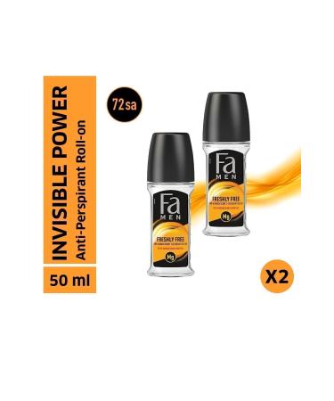 Fa Men Invisible Power Roll-on 50 Ml X 2 Pieces