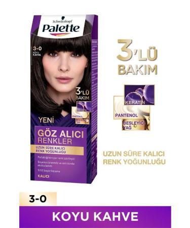 Eye-Catching Colors in Palette 3-0 Dark Brown X 2 Pieces - Buy Online on GoSupps.com