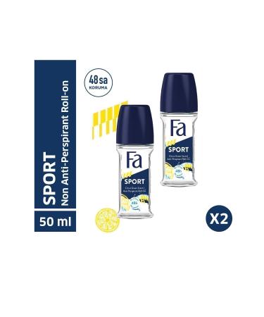 Fa Sport Roll-on 50 ml X 2 Adet