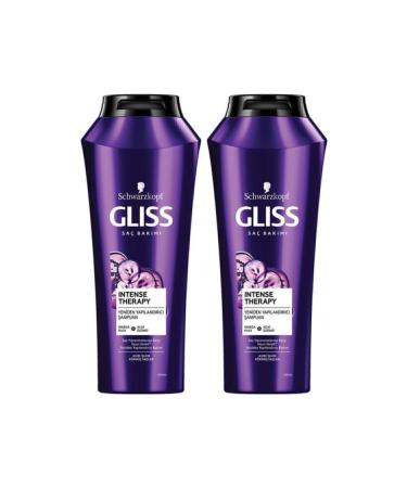 Gliss Intense Therapy Restructuring Shampoo - With Omega Plex and Acai Berry 500 ml X 2 Pcs - Buy Online on GoSupps.com
