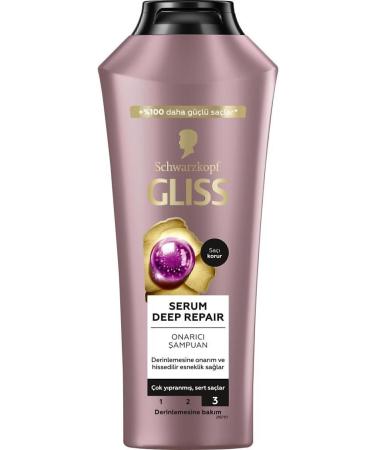 Gliss Serum Deep Repair Repairing Shampoo 400 ml - Buy Online on GoSupps.com
