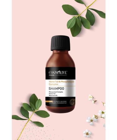 Cosmolive Anti Hair Loss Shampoo Sulfate Free Fast Hair Growth Horsetail Extract Repair Nourishing - Buy Online on GoSupps.com