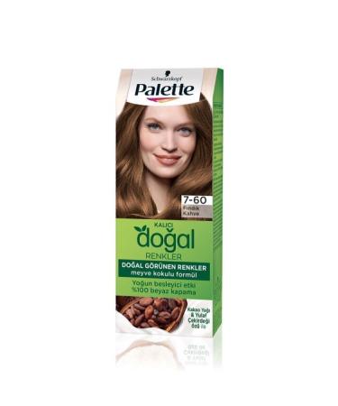 Palette Permanent Natural Colors Hair Dye 7-60 Hazelnut Brown X 3 Pieces - Buy Online on GoSupps.com