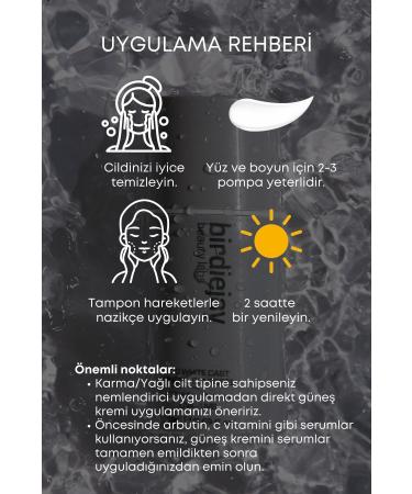 Birdiejay Mineral Filter Sunscreen Spf 50 | Non-Whitening 50ml Clear - Buy Online on GoSupps.com