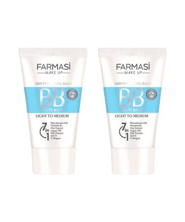 Farmasi Bb Cream Light To Medium 50 Ml. * 2 Pieces