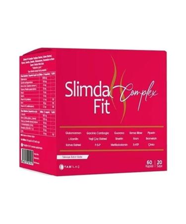 Tab Slimda Fit Complex 60 Capsules 20 Sachets 8680133001925