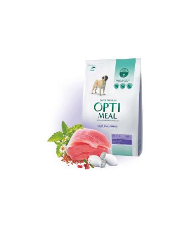 OptiMeal Super Premium Duck Small Breed Adult Dog Food 1.5 Kg 462122