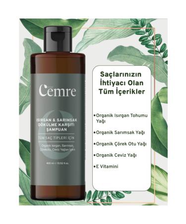 Nivalis Nettle Garlic Shampoo Against Hair Loss For Oily Hair 400 ml Shampoo - Buy Online on GoSupps.com