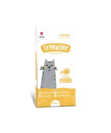 Trendline Chicken Adult Cat Food 10 kg