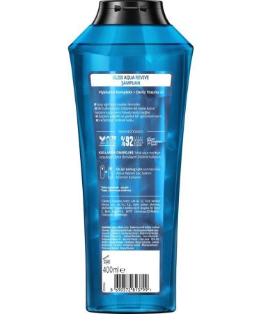 Gliss Aqua Revive Shampoo 400 Ml x 3 Pieces - Buy Online on GoSupps.com