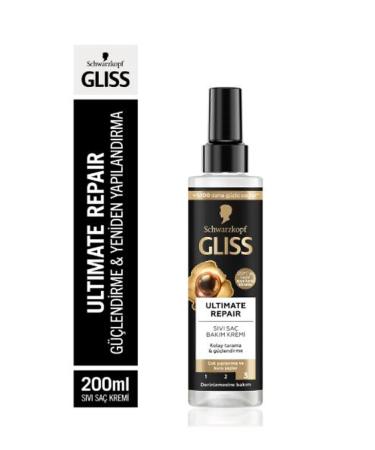 Gliss Ultimate Repair Liquid Conditioner 200ml x Set of 5 - Buy Online on GoSupps.com