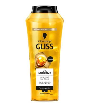 Gliss Oil Nutritive Shampoo 400ml x Set of 4 - Buy Online on GoSupps.com