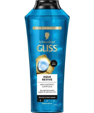 Gliss Aqua Revive Restructuring Shampoo 400 ml X 3 Pieces - Buy Online on GoSupps.com