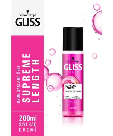 Gliss Schwarzkopf Gliss Supreme Length Liquid Hair Care Conditioner 200 ml