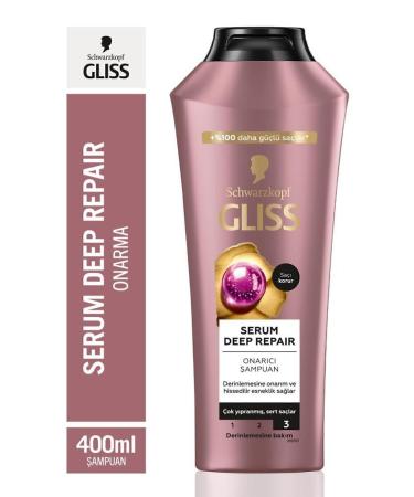 Gliss Serum Deep Repair Repairing Shampoo 400 ml