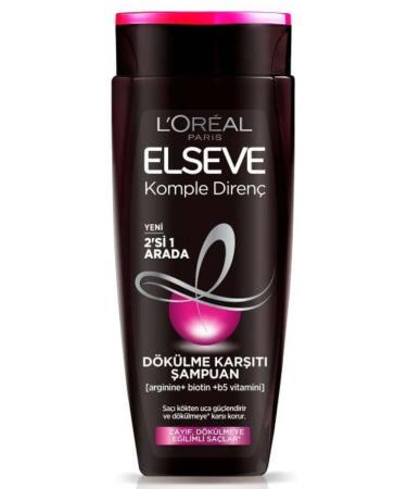 L'Oreal Paris L'Or al Paris Elseve Complete Resistance Anti-Hair Loss 2 in 1 Shampoo 360 ml