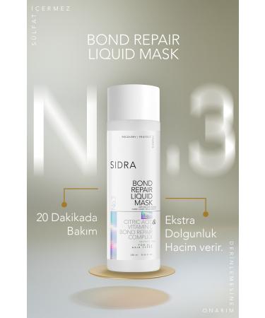 SIDRA PROFESSIONAL BOND S dra No.3 Bond Repair Liquid Mask 250 Ml