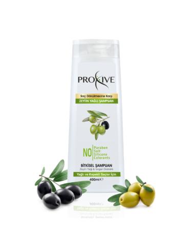 PROX VE Salt-Free Paraben-Free Silicone-Free Dye-Free Anti-Dandruff and Itch Olive Oil Shampoo 400 ml - Buy Online on GoSupps.com