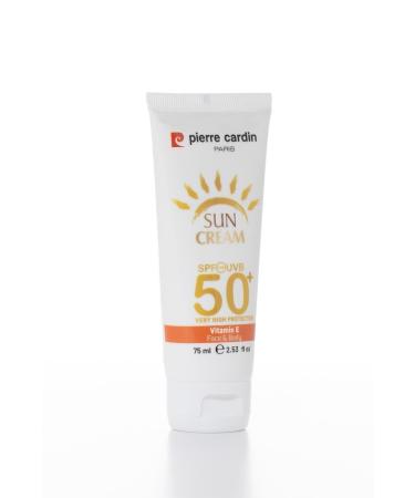 Pierre Cardin Protective Sun Cream 50+ Spf Very High Protection - 75 Ml - Buy Online on GoSupps.com