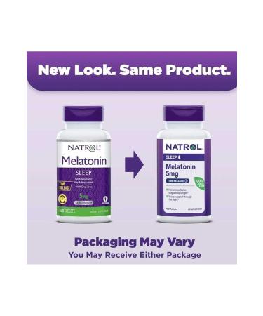 Natrol Melatonin 5mg Time-release 100 Tb. Skt: 30.06.2026 - Buy Online on GoSupps.com
