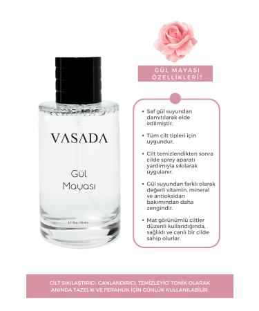 Vasada Rose Yeast Brightening and Pore Tightening Toner 110 ml - Buy Online on GoSupps.com