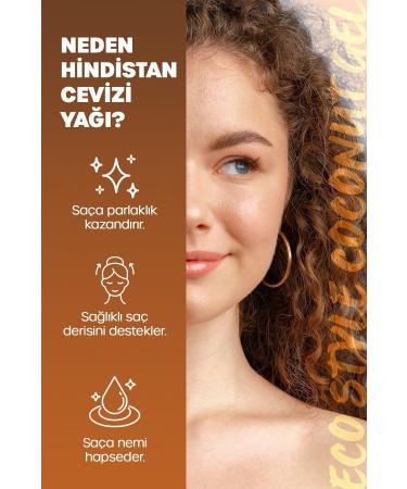 ECO Style Coconut Oil Styling Gel Max Hold 236ml - Buy Online on GoSupps.com