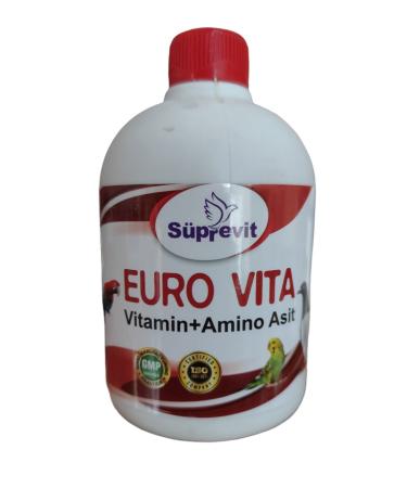 MALATYAYEM Euro Vita 500 ML Multivitamin - Rich Vitamin Mineral Amino Acid