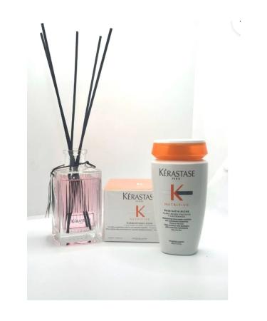 Kerastase NUTRIT VE MASQUINTENSE RICHE MASK / BAIN SATIN RICHE SHAMPOO NESL BEAUTY 321