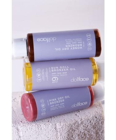 dollface Pink Honey Shimmering Dry Oil and Bronzer - Buy Online on GoSupps.com